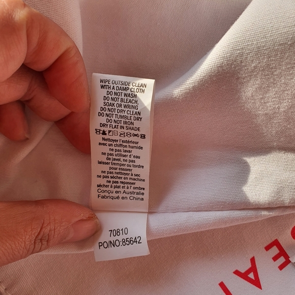 Seafolly Red Beach Bag Tote (CLEARANCE SALE) - Picture 15 of 16